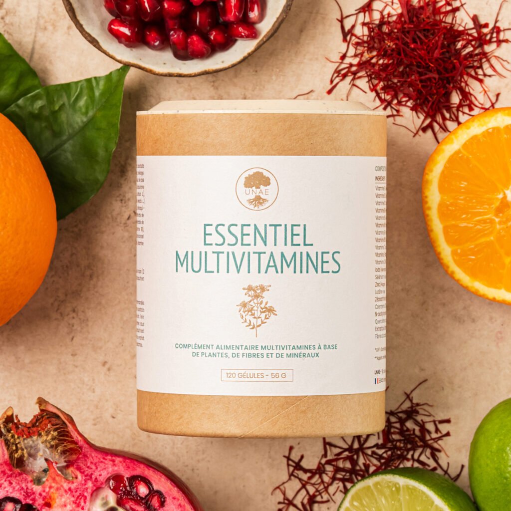 Photo en situation de notre multivitamines Essentiel UNAE