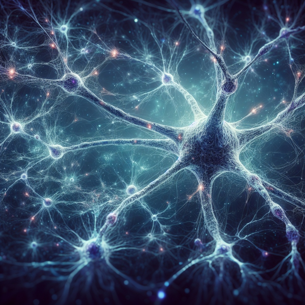 neurones activés illustrant le rôle des micronutriments sur le cerveau